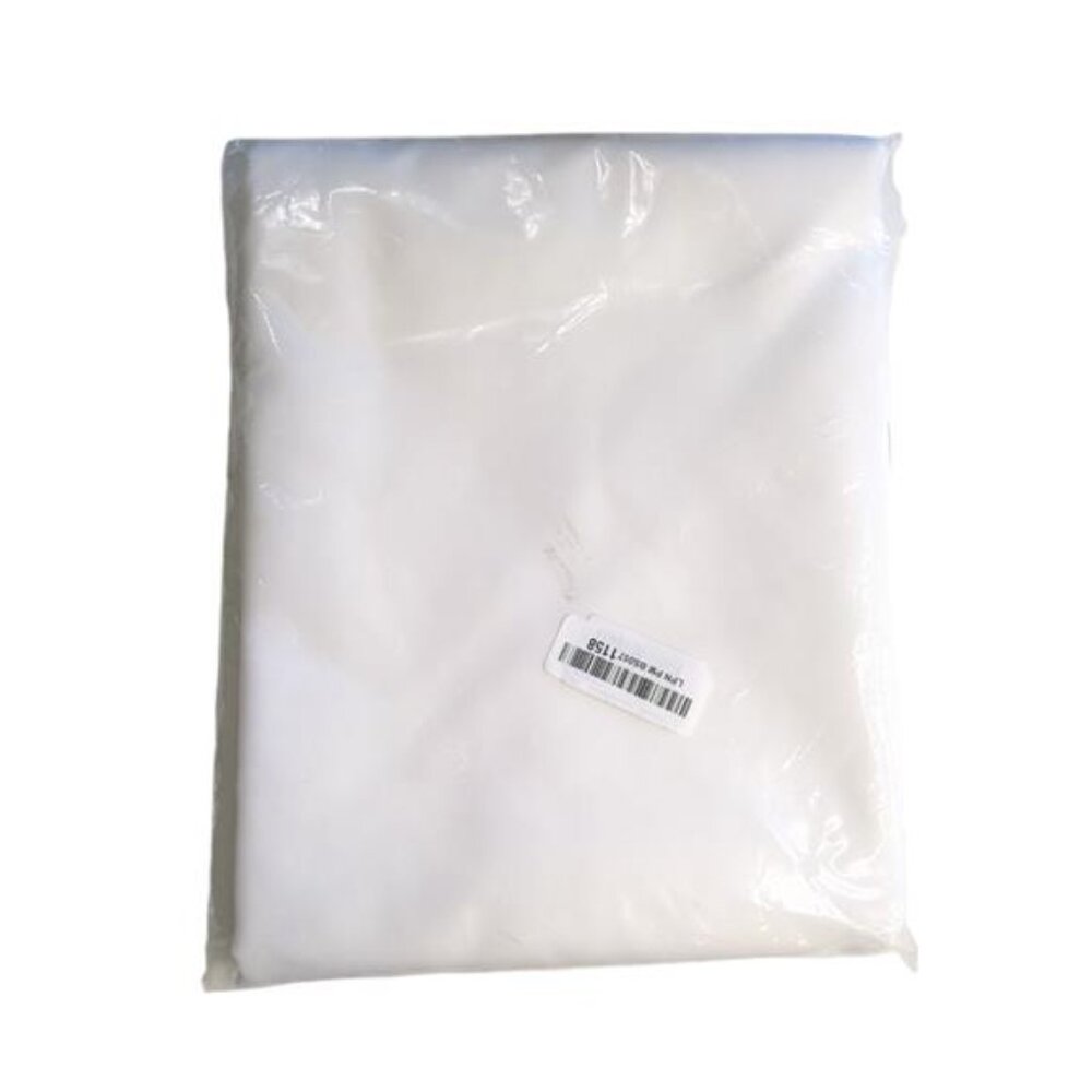 Hiasan White Rectangle Tablecloth - Polyester Fabric, 70 x 120 Inch\